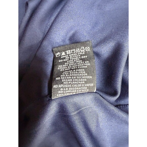 R & M Richards Embellished Lace Sheath Dress Plus Size 22W Navy Blue Cocktail - Picture 10 of 10